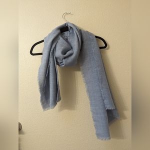 Miniso Light Blue Knit Scarf